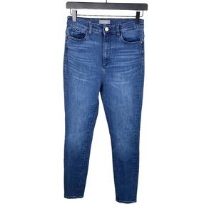 DL1961 Chrissy Ankle Ultra High Rise Instasculpt Skinny Jeans Tulsa Wash Size 27